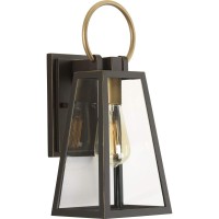 Progress Lighting P560077-020 Barnett Outdoor, Bronze, 15.13X6.50X6.50