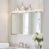 Kira Home Welton 255 Modern Industrial 3Light Vanitybathroom Light Brushed Nickel Finish