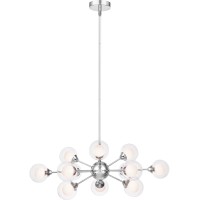 Quoizel Pcsb5012C Spellbound Sputnik Large Chandelier, 12-Light, Xenon 480 Watts, Polished Chrome (11