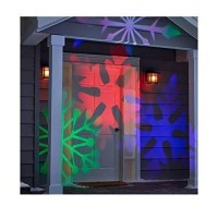 Holiday Lights Christmas Led Multicolored Snowflake Projector