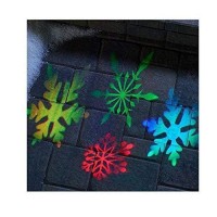 Holiday Lights Christmas Led Multicolored Snowflake Projector