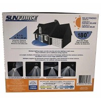 Sunforce Solar Triple Head Motion Activated Security Light 1500 Lumens