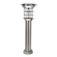 Gama Sonic Stainless Steel Solar Bollard Lamp