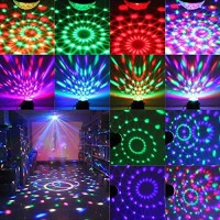 Disco Lights Party Lights Qingers Dj Stage Light 7 Colors Sound Activated For Christmas Ktv Club Lights Romantic Decorati