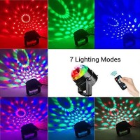 Disco Lights Party Lights Qingers Dj Stage Light 7 Colors Sound Activated For Christmas Ktv Club Lights Romantic Decorati