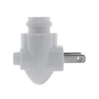 Plug In Night Light Module White Plastic Great For Making Your Own Decorative Night Lights Pack Of 10