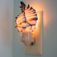 Sea Shell Night Light Black Murex Shell Nautical Night Light Home Decor Plus Free Nautical Ebook By Joseph Rains