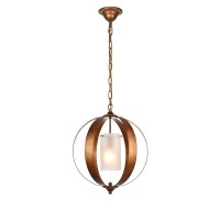 Marion Collection Pendant D15 H19 Lt:1 Vintage Gold Finish