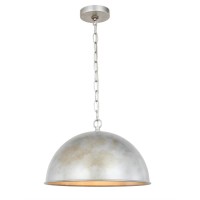 Marion Collection Pendant D15 H19 Lt:1 Vintage Sliver Finish