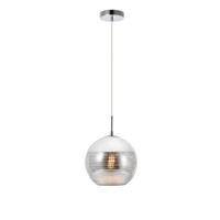 Reflection Collection Pendant D9.5In H9.5In Lt:1 Chrome Finish