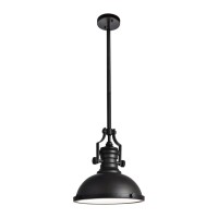 Eamon Collection Pendant D13 H13.3 Lt:1 Oil Rubbed Bronze Finish