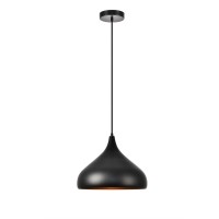 Circa Collection Pendant D12.5In H10In Lt:1 Black Finish