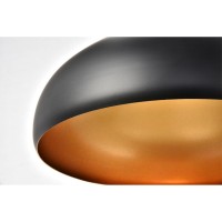 Circa Collection Pendant D12.5In H10In Lt:1 Black Finish