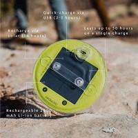 Mpowerd Luci Pro Outdoor 2.0: Solar Inflatable Lantern + Phone Charger With 150 Lumens, Lasts Up To 50 Hours, All-In-One Lantern With Built-In Usb Port, Waterproof, Compact, Lightweight, 5 X 4.25