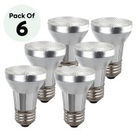 Sterl Lighting - 6 Pack, Par16 Halogen Light Bulb, 60W, 120V, Clear, Dimmable, 2900K Warm White, E26 Base Best For Accent Light, Track Lighting, Recessed Can, Stove Hood, Landscape Lighting, Spotlight