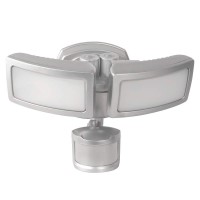 Feit Electric 73719 Motion Activated Dual Head Led Security Outdoor Light, 5000K Daylight