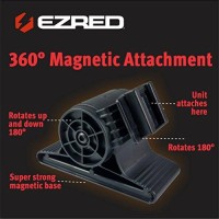 Ezred - 500 Lumen Extreme Magnet Work Light W/Logo Cob (Xlm500-Rd)