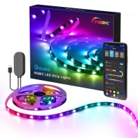 Govee Tv Led Backlight With App Control, Music Sync, Scene Modes, 6.56Ft With Rgbic Color Changing For 30-50 Inch Tvs, Usb Powered