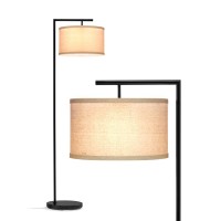 Brightech Montage Modern Floor Lamp Led Floor Lamp For Living Rooms Offices Tall Standing Lamp For Bedroom Reading Corner