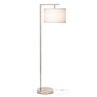 Brightech Montage Modern Floor Lamp Led Floor Lamp For Living Rooms Offices Tall Standing Lamp For Bedroom Reading Corner