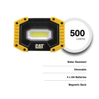 Cat Ct5002Pk Super Bright Portable Compact Led Work Site Lighting (Pack Of 2)