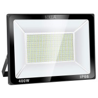 Solla 400W Led Flood Light, Ip66 Waterproof, 32000Lm, 2140W Equivalent, Super Bright Outdoor Security Lights, 6000K Daylight White, Floodlight Landscape Wall Lights