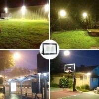 Solla 150W Led Flood Light Ip66 Waterproof 12000Lm 800W Equivalent Super Bright Outdoor Security Lights 3000K Warm White O