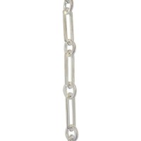 Rch Hardware Ch-21-Ms-3 Brass Chandelier Chain, Matte Silver (3 Feet)