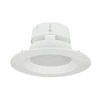 Westinghouse Lighting 5090000 65-Watt Equivalent 6-Inch Direct Wire Recessed Led Downlight Dimmable Warm White, White Trim