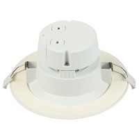 Westinghouse Lighting 5090000 65-Watt Equivalent 6-Inch Direct Wire Recessed Led Downlight Dimmable Warm White, White Trim