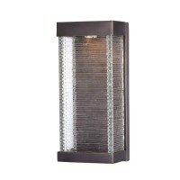 Stackhouse-12W 1 Led Outdoor Wall Mount-7 Inches Wide By 16 Inches High