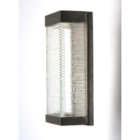 Stackhouse-12W 1 Led Outdoor Wall Mount-7 Inches Wide By 16 Inches High