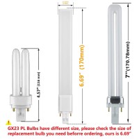 Amazing Power Gx23 Led Bulbs 6W Led 2Pin Pl Horizontal Recessed Lamp 13W Equivalent Cfl Bulbs Warm White 3000K 2Pack