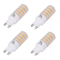 Emery Allen Ea-G9-5.0W-001-309F-D 5W Bi-Pin Base Dimmable Led Light Bulb, 4-Pack