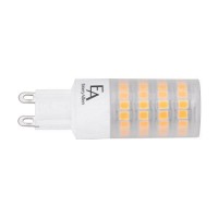 Emery Allen Ea-G9-5.0W-001-309F-D 5W Bi-Pin Base Dimmable Led Light Bulb, 4-Pack