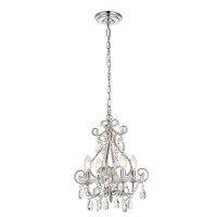 Kato Collection Pendant D12.6 H16.3 Lt:4 Chrome Finish