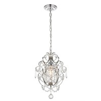 Kirin Collection Pendant D11.3 H16.5 Lt:1 Chrome Finish