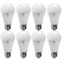 Ge Lighting Led A19 Light Bulb With Medium Base, 9-Watt, Soft White, 8-Pack, Non-Dimmable