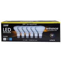 Feit Electric Dimmable Led Br 30 Flood 65W Soft White, 6 Count