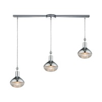 Ravette 3 Pendant Polished Chrome