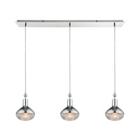 Ravette 3 Pendant Polished Chrome