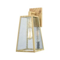 Elk Lighting 450991 Meditterano 1 Outdoor Birtchwood Sconce