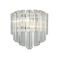 Carrington 2 Wall Sconce Polished Chrome