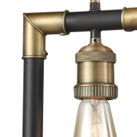 Lisbon 1 Pendant Classic Brass/Oil Rubbed Bronze