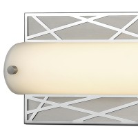 Captiva Vanity Polished Stainless/Matte Nickel