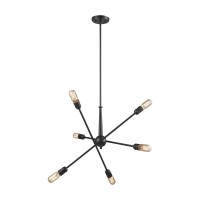 Delphine 6 Chandelier Oil Rubbed Bronze