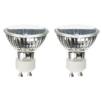 Anyray A1817Y 2Bulbs 20 Watt Gu10 Base 20Watts Bab Halogen Flood Light Bulb 120Volts 20W Lamps 2Bulbs