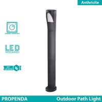 Eglo 96011A Propenda Outdoor Light, 6.5-Inch, Anthricite