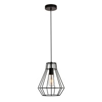 Jago Collection Pendant D9.1 H12.3 Lt:1 Black Finish