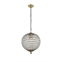 Earlene 1 Light 12 Inch Antique Bronze Pendant